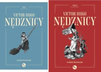 Nędznicy PAKIET Tom 1+2 Victor Hugo wersja ilustrowana - Victor Hugo