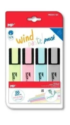 Zakreślacz pastelowy 4szt - MP Main Paper