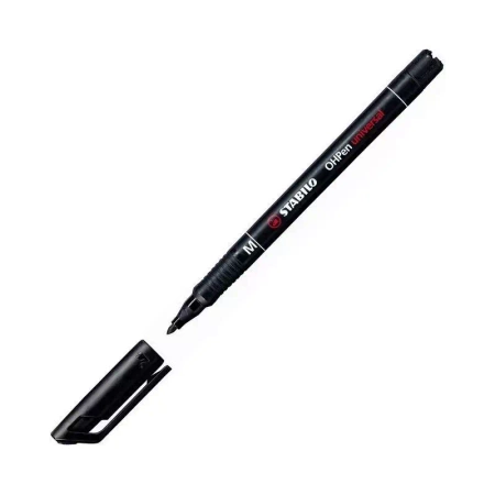 Marker permanentny OHPen M do folii i płyt, czarny