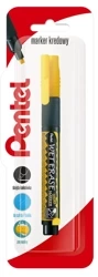 Marker kredowy SMW26 żółty 1 szt. - PENTEL