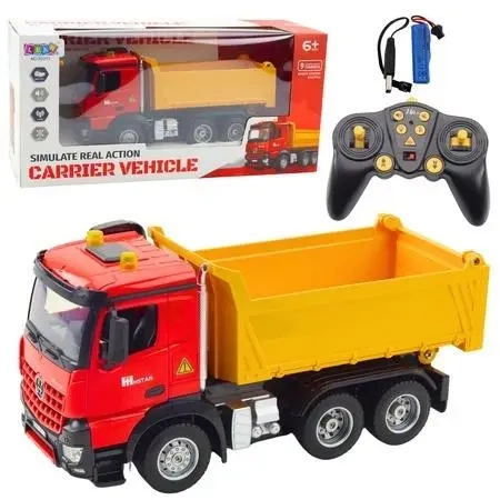 Wywrotka RC 2.4G z dźwiękiem - Leantoys