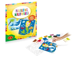 Piaskowe malowanki - Syrenka i Delfin ALEX - Alexander