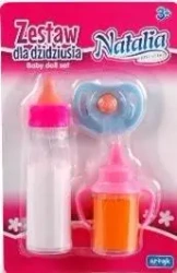 Zestaw dla dzidziusia 2 butelki+smoczek Natalia - Artyk