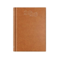Terminarz 2026 B6 standard brązowy - Edycja Świętego Pawła