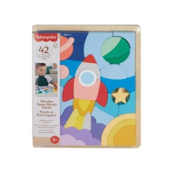 Puzzle drewniane 42 elementy Kosmos - Fisher Price