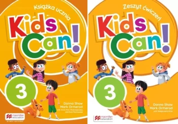 KIDS CAN 3 PODRĘCZNIK + ĆWICZENIA + kod Macmillan
