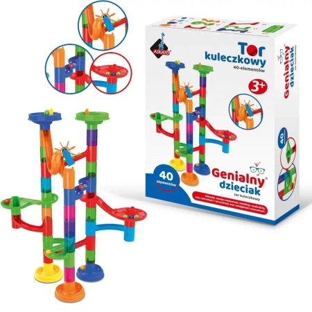 Tor kuleczkowy 40 elementów - Askato