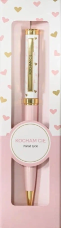 Długopis prezentowy z napisem Kocham Cię - Be-Happy Gifts