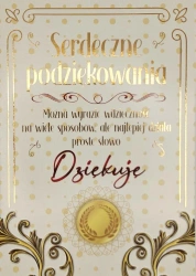 Karnet 3K Podziękowania - YEKU