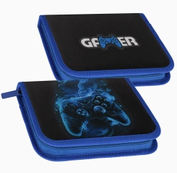 Piórnik 1zamek 2klapki z wyposażeniem Pad - STARPAK