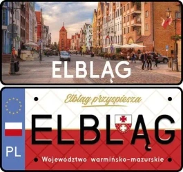 Magnes I love Poland Elbląg ILP-MAG-C-EL-10 - Pan Dragon