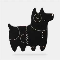 Piesek II drewniana tablica kredowa + 4szt. kredy - Milin