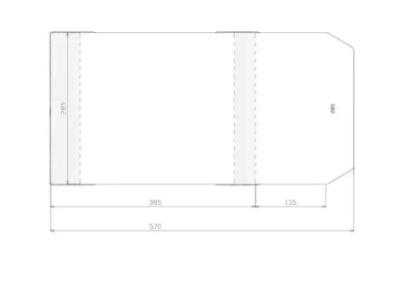 Okładka regulowana 285x520mm (50szt) - Sztapel
