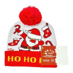 Czapka LED Mikołaj Ho, ho, ho - MCD