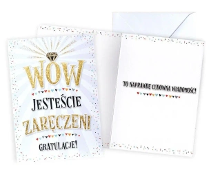 Karnet Gratulacje - Kukartka