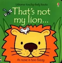 That's not my lion...