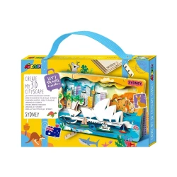 Stwórz pejzaż miejski Sydney - puzzle drewniane 3D - Avenir