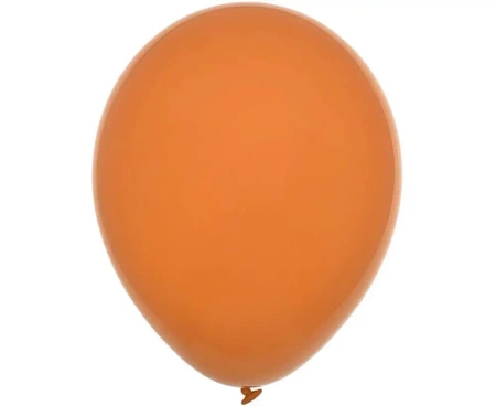 Balony pastelowe pomarańczowe 23cm 100szt - Decomex