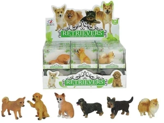 Figurki psów (24szt) - Praca zbiorowa