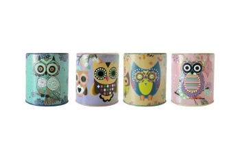 Skarbonka metalowa Sowa - Beniamin