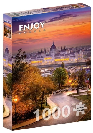 Puzzle 1000 Parlament w Budapeszcie, Węgry - Enjoy