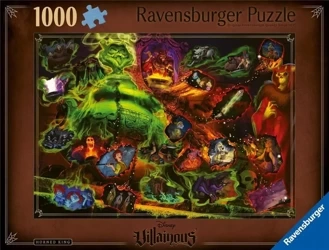 Puzzle 1000 Villainous. Rogaty Król - Ravensburger