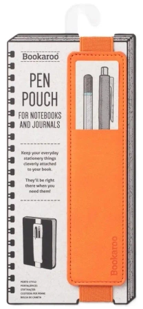 Bookaroo Pen Pouch uchwyt na długopis pomarańczowy - IF