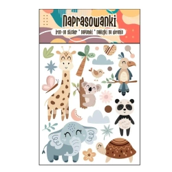 Naprasowanki Termo Naklejki na Ubrania Zwierzątka - Cass film