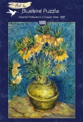 Puzzle 1000 Cesarskie Szachownice w wazonie - Bluebird Puzzle