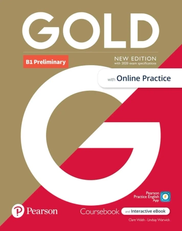Gold B1 Preliminary. New Edition. Coursebook with Digital Version and Online Practice