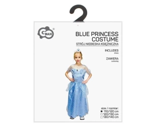 Strój dla dzieci Niebieska Księżniczka 110/120cm - Godan