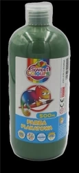 Farba plakatowa ciemnozielona 500ml - Sweet colours