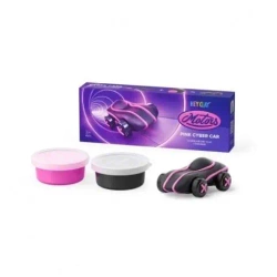 Hey Clay - Cyber Auto Różowe - TM Toys