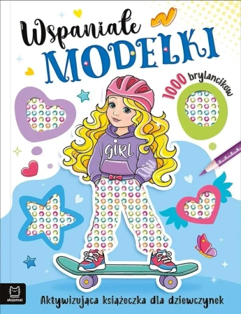 Wspaniałe modelki Aktywizująca książeczka - praca zbiorowa