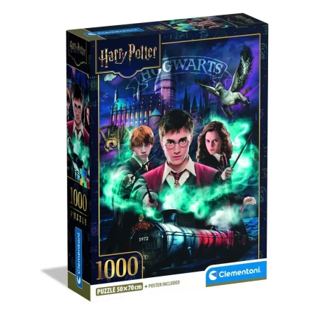 Puzzle 1000 Compact Harry Potter - Clementoni