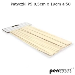 Patyczki drewniane 50szt - Penword