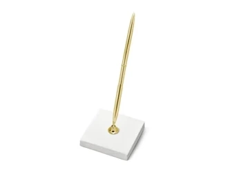 Stojaczek z długopisem 8x8x16,5cm - PartyDeco