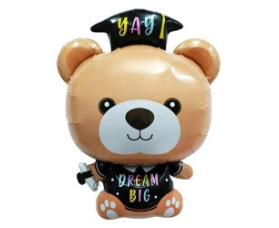 Balon foliowy Miś absolwent 41x53cm - Godan