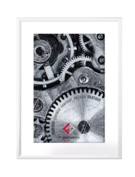 Ramka aluminiowa z plexi 13x18 cm, biała