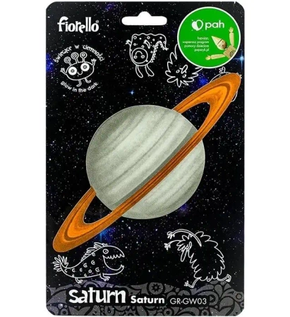 Naklejka fluorescencyjna Saturn 18,7x9cm - Fiorello