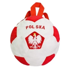 Plecak football piłka czerwona - Beppe