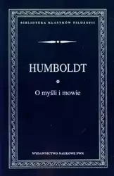 O myśli i mowie - von Wilhelm Humboldt