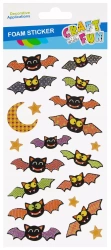 Ozdoby Dekoracyjne Samoprzylepne Eva Nietoperze Craft with Fun 572668