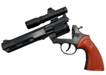 Rewolwer z lunetą na spłonke K28 - Cabo-Toys