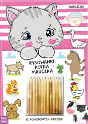 Rysowanki kotka Mruczka - opracowanie zbiorowe