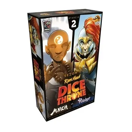 Gra Dice Throne Starcie 2 Mnich vs Paladyn - Lucky Duck Games