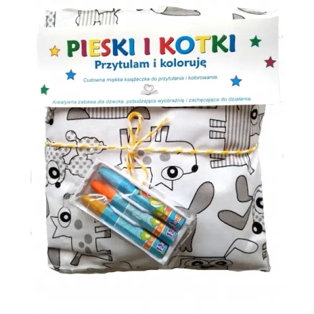 Pieski i kotki Przytulam i koloruję - Love Books