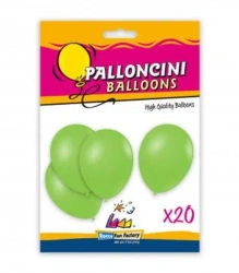 Balony jasnozielone 26cm 20szt - Super Power