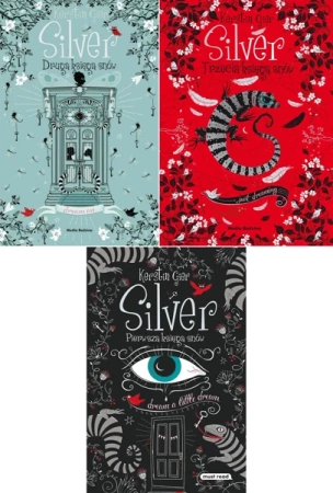 Trylogia Silver Księga 1-3 PAKIET Kerstin Gier oprawa miękka - Kerstin Gier