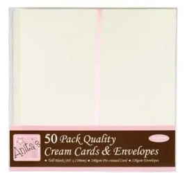 Zestaw kopert i kart kremowe 50szt - Dalprint dpCraft